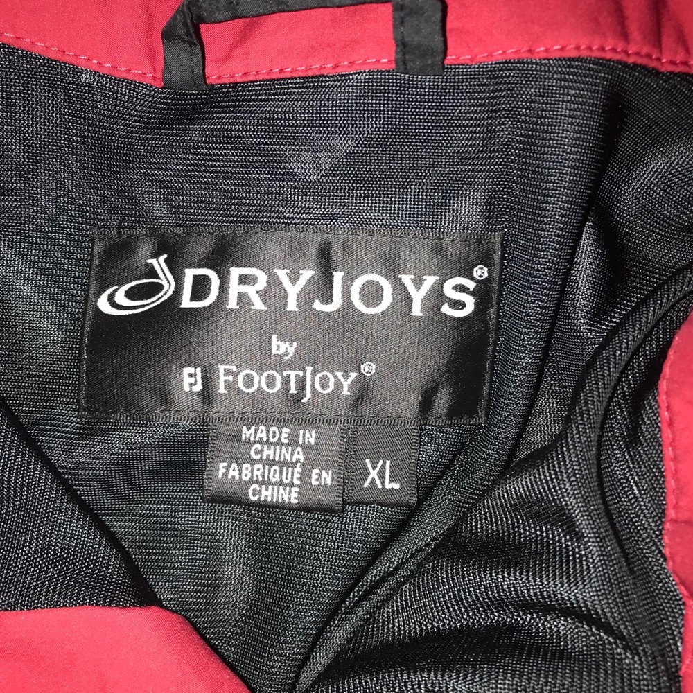 Dry Joy water resistant half zipper pullover